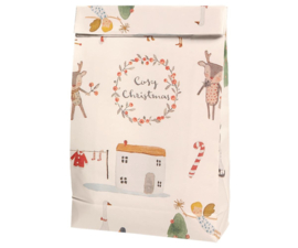 Maileg Gift bag, Cosy Christmas - Off white