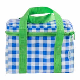 Rice cooler lunchbag met koel-element, blauw