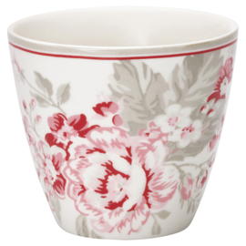 Greengate Stoneware Shirley linen Latte cup