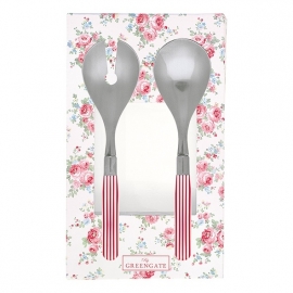 Greengate cutlery salad server Simone white