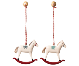 Maileg metal rocking horse-hanger