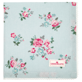 Greengate bread basket napkin Sonia pale blue