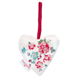 Greengate heart-hanger Sonia white