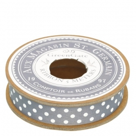 Greengate ribbon spot warm grey