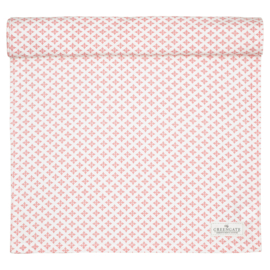 Greengate table runner Sasha peach