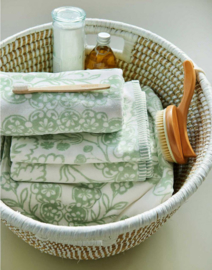 Pip Studio gastendoekje Lacy Dutch green