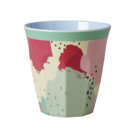 Rice melamine beker,  splash print