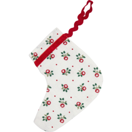 Greengate stocking-hanger Abi petit white small