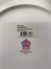 Royal Albert NCR Pink Plat bord 27cm