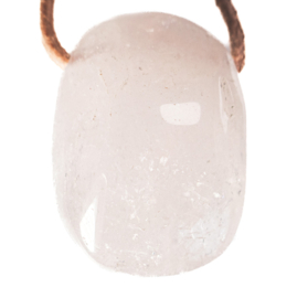 Danburiet (rosa)  kristal (polished) Groot hanger 1x UNIEK.
