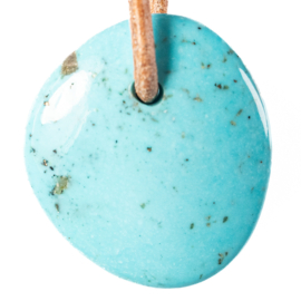 Turquoise 'Mexico'  hanger frontgeboord 1x UNIEK