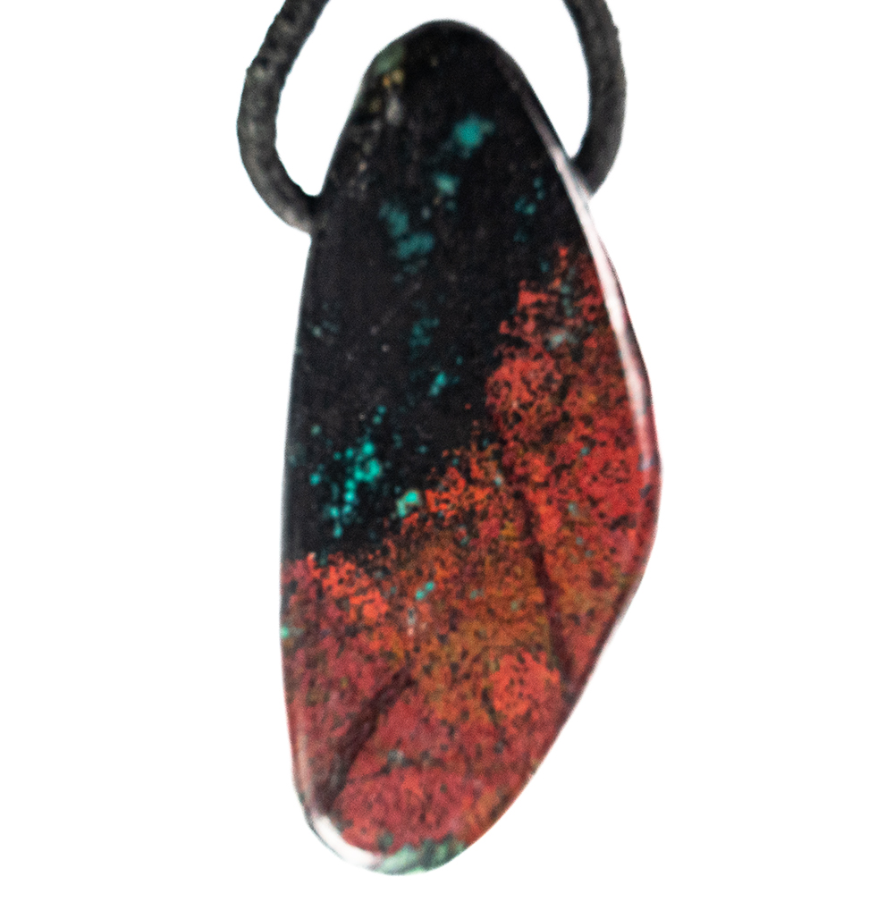 Sonora S☼nrise  (Chrysocoll met Cupriet)  grote hanger 1x UNIEK
