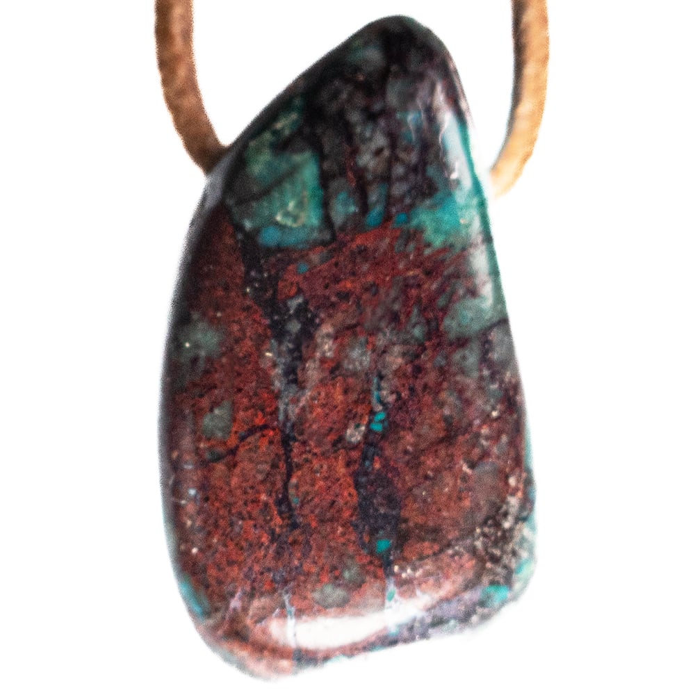 Sonora Sunrise of Cupriet met Chrysocoll hanger 1x UNIEK