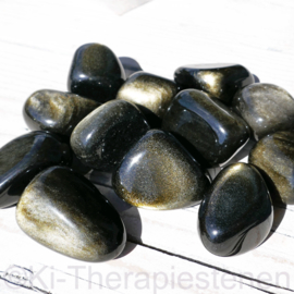 Obsidiaan, Goud A kwaliteit TS (L)  per st.*