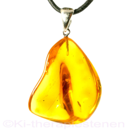 Barnsteen, Amber hanger 1x UNIEK.