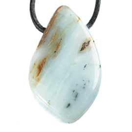 Opaal, "Andesopaal Blauw"  Groot hanger │ 1x UNIEK