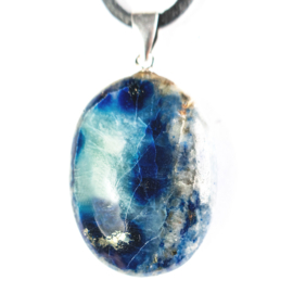 Afghaniet (medium grote) hanger | 1x UNIEK