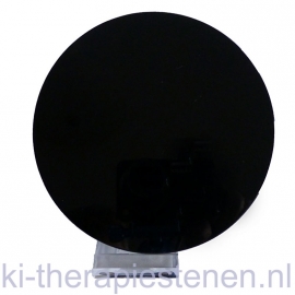 Obsidiaan spiegel ø 12 cm