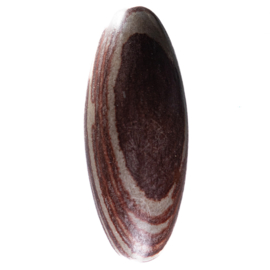 Shiva Lingam  L. 14 cm ø 5,7 cm 1x UNIEK