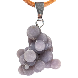 Agaat, Druif (Grape) Agaat hanger  1x UNIEK