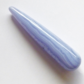 Chalcedoon  edelsteen griffel (L) per st.