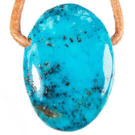Turquoise 'Mexico'  hanger 1x UNIEK