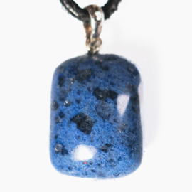 Dumortieriet, edelsteen hanger │ 1x UNIEK