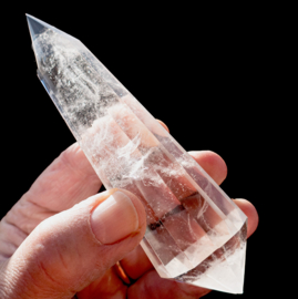 Dubbeleinder  Phi - Vogel kristal 12-z.,  L. 13 cm, 0,16 kilo