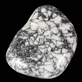 Pinoliet-IJsbloem Magnesiet  Jumbo trommelsteen L. 11,5 cm 0,6 kilo