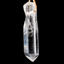 Bergkristal, Arkansas Bergkristal hanger L. 7,2 cm 1x UNIEK