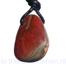 Rhodochrosiet hanger geboord per st.