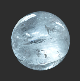 Bergkristal Bol A Kwaliteit ø 8,9 cm ca 1 kilo 1x UNIEK