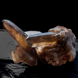 Rookkwarts kristal Cluster A kwaliteit 1x UNIEK