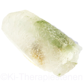 Etched Crystal (Chloriet) - kwartspunt met etsen en coderingen