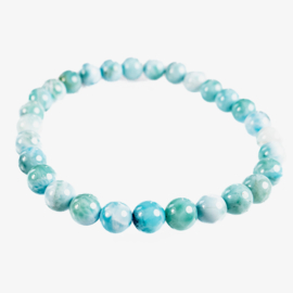 Larimar armband ø 7 mm │per st.