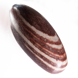 Shiva Lingam  L. 14 cm ø 5,7 cm 1x UNIEK