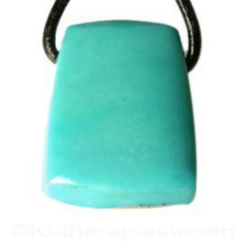 Turquoise 1A kwaliteit 'Mexico'  hanger 1x UNIEK