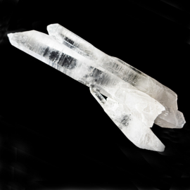 Magische Laserkristal - (Binnen-Mongolië) Twin - Tweeling kristal 1x UNIEK