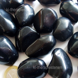 Obsidiaan, zwarte (Apachetraan Obsidiaan) TS (XL) per st.*