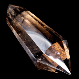 Dubbeleinder  Phi - Vogel kristal - 12 Zijdig,  L. 14,5 cm, 0,33 kilo