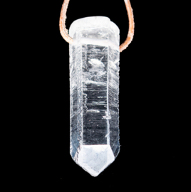 Arkansas Bergkristal hanger L. 6,2 cm 1x UNIEK