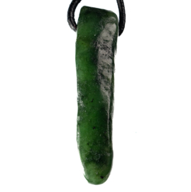 Nefriet (Jade) hanger groot  1x UNIEK
