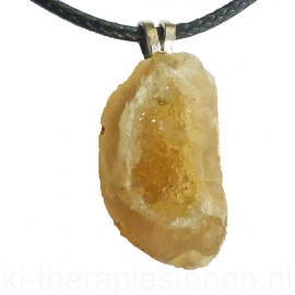 Agaat - Geode mini hanger per st.