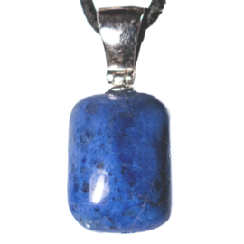 Dumortieriet, edelsteen hanger │ 1x UNIEK