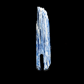 Kyaniet  (kristallijn) op Standaard  (L. 35 cm)│1x UNIEK