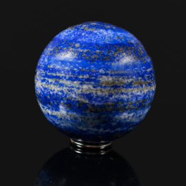 Lapis Lazuli bol,  1A kwaliteit  Afghanistan 6,4 cm, 0.4 kilo
