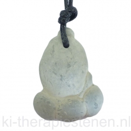 Calciet, Fairy Stone  hanger geboord per st.