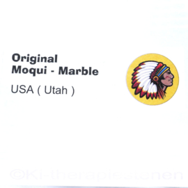 Moqui Marbles paar (Groot) ø 4,9-4,8 cm USA 1x UNIEK