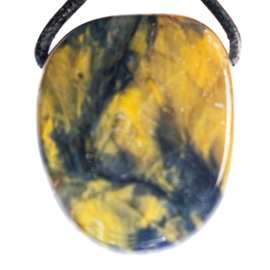 Nellite met Pietersiet Groot hanger 1x UNIEK