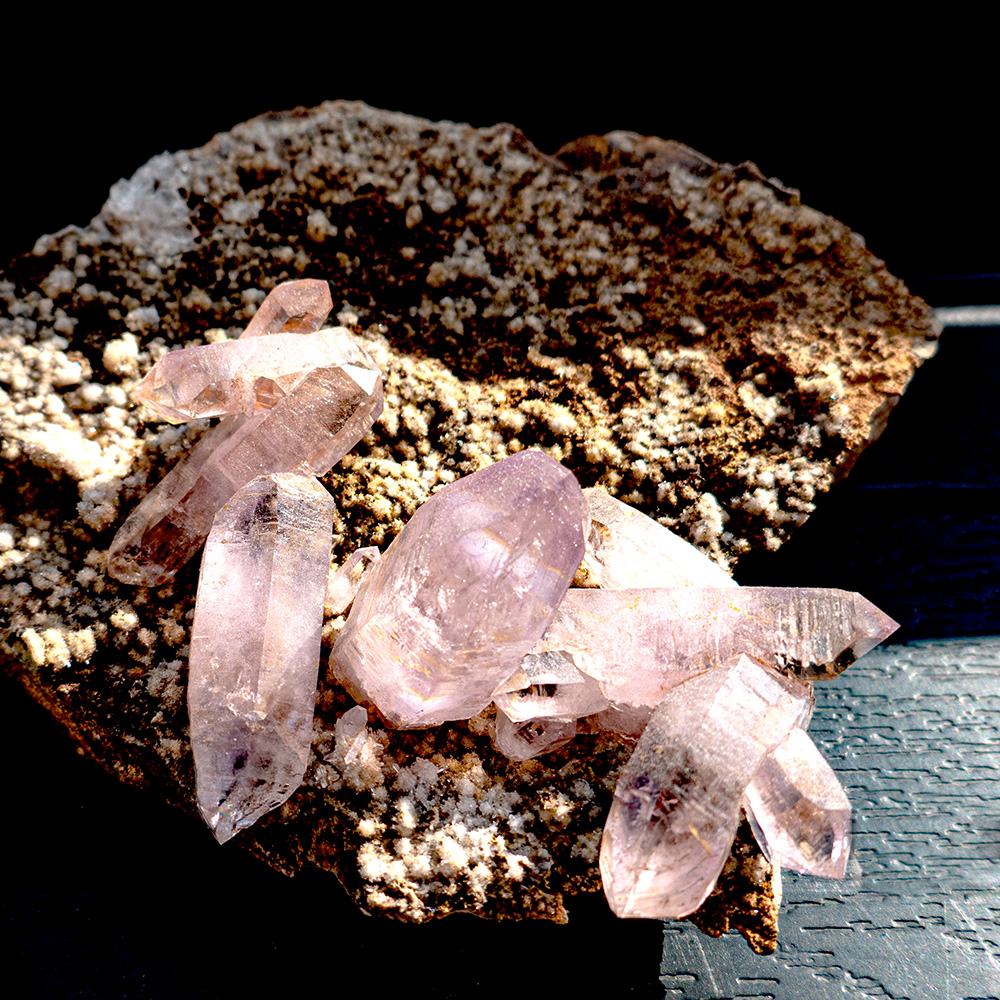 Amethist, Vera Cruz, kristal cluster Groot 1x UNIEK..